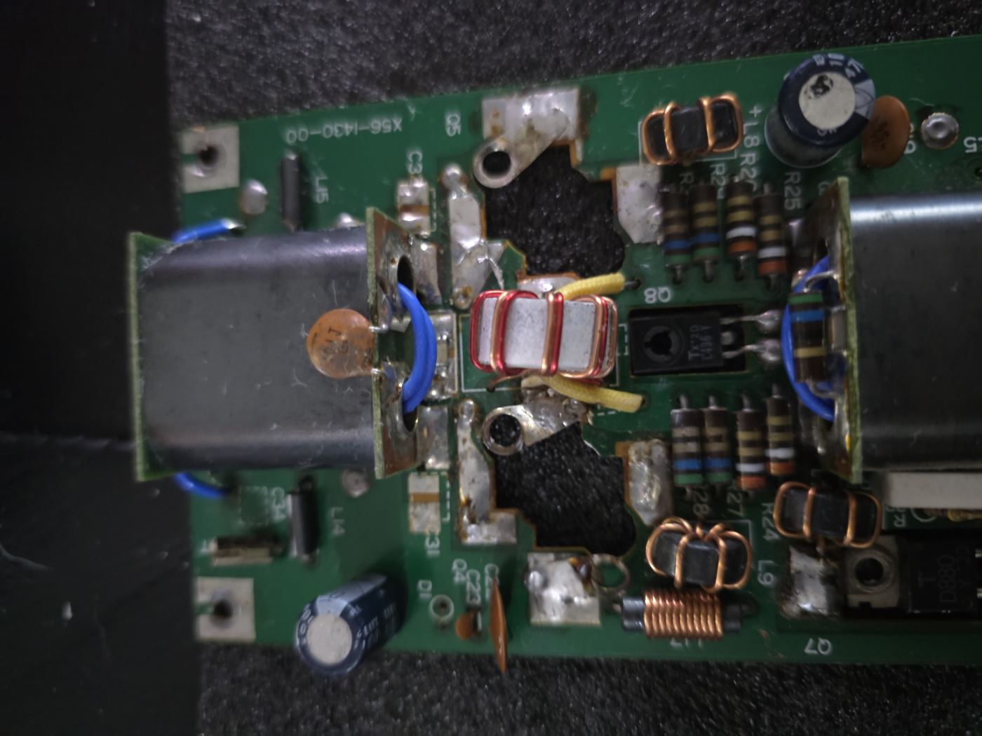 Kenwood TS-930S Final / PA Amplifier Board Set X56-1430-00  MRF422 Removed photo
