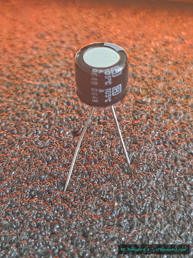 Rubycon 33µF 50V Radial Electrolytic Capacitors –5 Pack photo