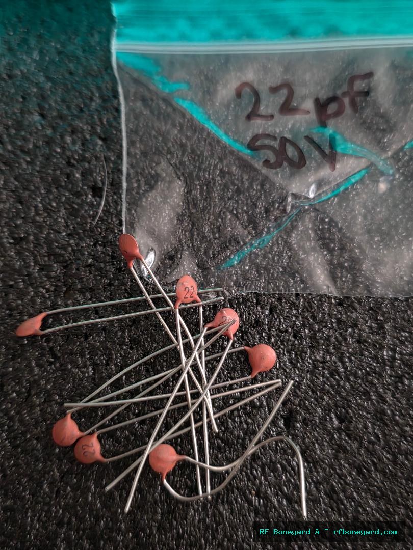 10-Pack 22pF 50V Ceramic Capacitors photo