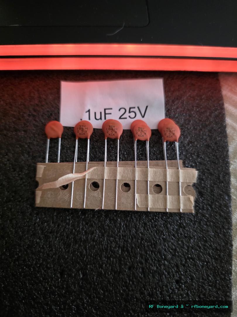 10-Pack 0.1uF 25V Ceramic Capacitors photo