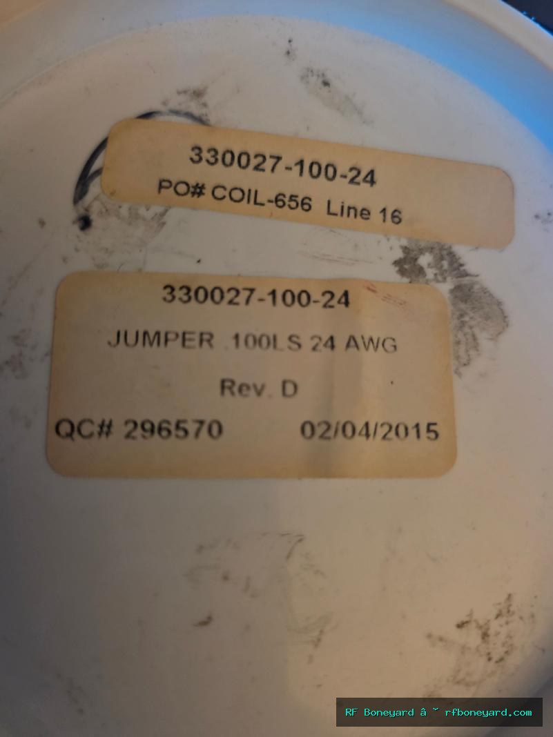 50-Piece 330027-100-24 Preformed PCB Jumper Wires 0.100-Inch 24 AWG photo