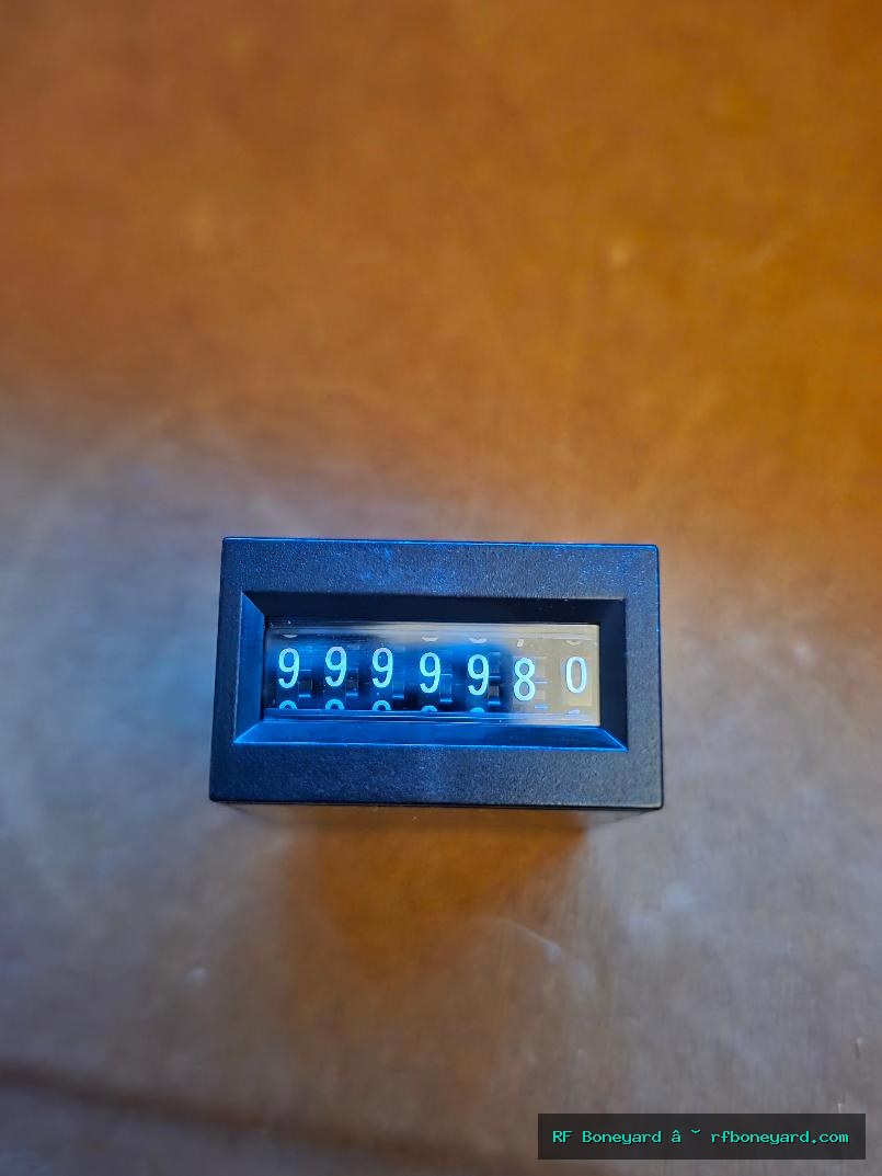 Tokyo Keisu FX-07RT 12VDC Electromagnetic Mechanical Counter Made in Japan photo