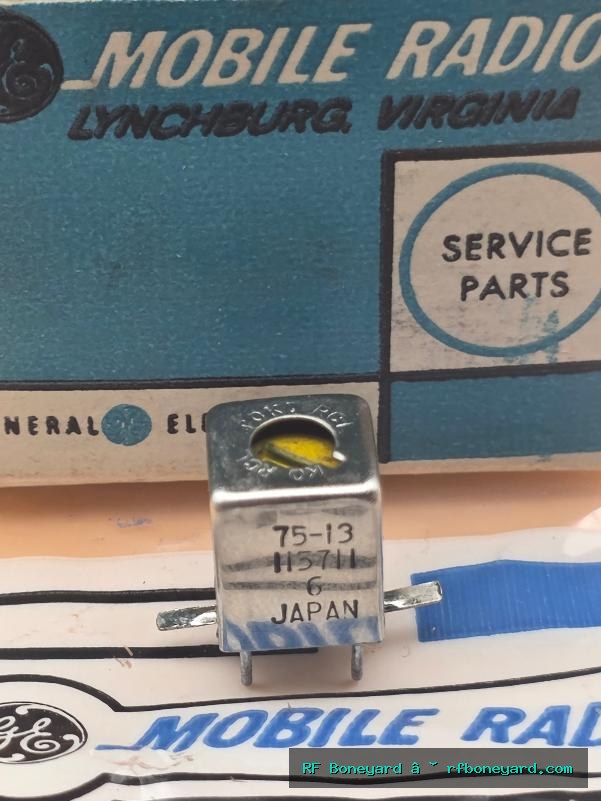 General Electric 19A115711P6 455 kHz Adjustable IF Transformer NOS photo