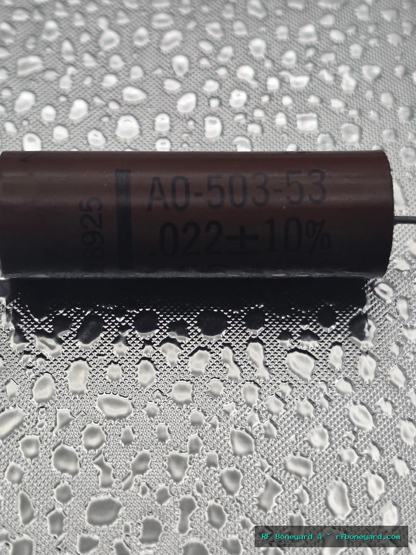 Hammond A0-503-53 Vintage 0.022uF 400V Axial Capacitor photo