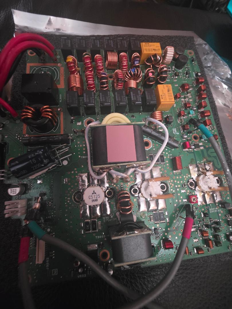 Yaesu FT-897 / FT-897D PA Unit Board – HF/VHF/UHF Final Amplifier Board – Donor Pull / Parts Repair