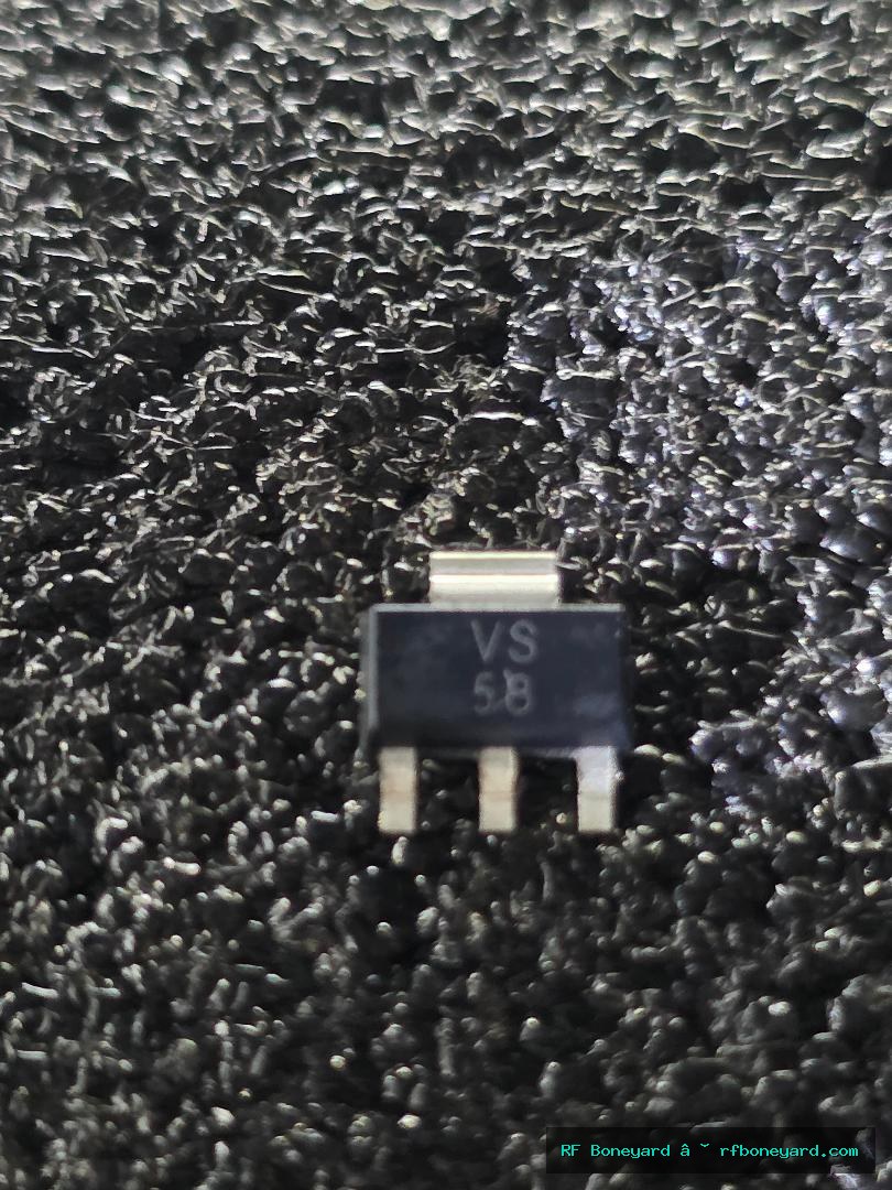 SOT-223 Voltage Regulator / Power IC – Top Mark VS 58 – Bench-Indicated 3.3V
