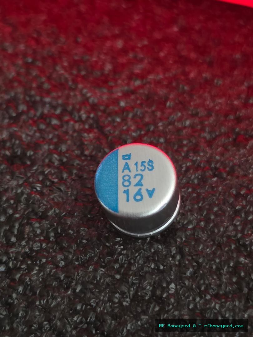 Untied Chemi-Con APXA160ARA820MH70G 82µF 16V SMD Aluminum Polymer Capacitors – 5 Pack