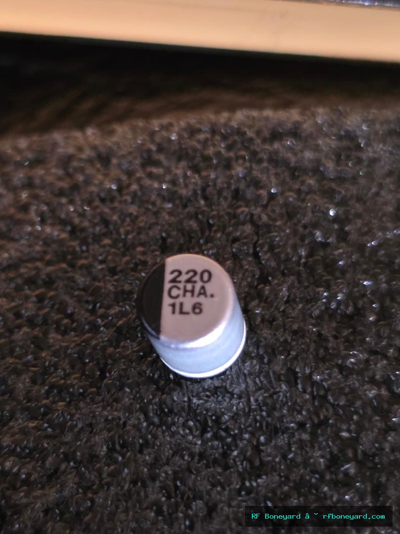 Panasonic EEE-HA1C221XP 220µF 16V SMD Aluminum Electrolytic Capacitors – 10 Pack