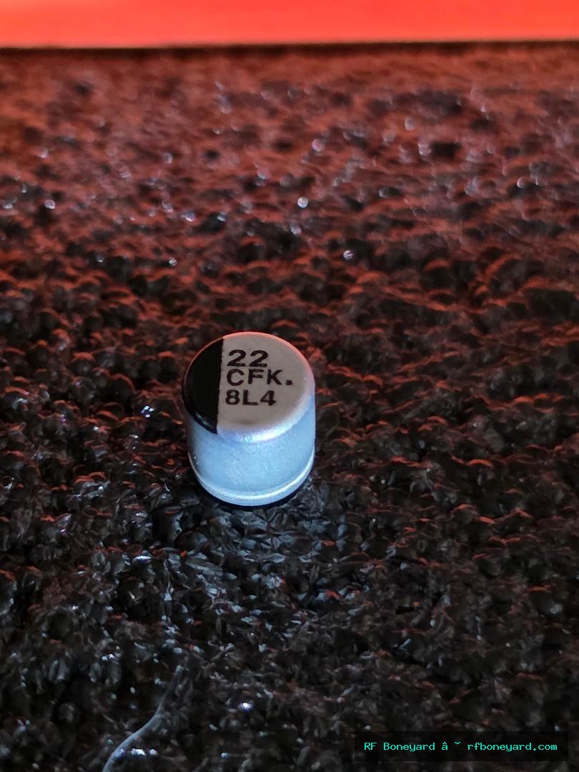 Panasonic EEE-FK1C220R 22µF 16V SMD Aluminum Electrolytic Capacitors – 10 Pack