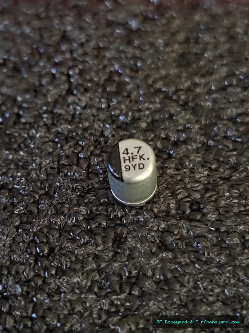 Panasonic EEE-FK1H4R7R 4.7µF 50V SMD Aluminum Electrolytic Capacitors – 10 Pack