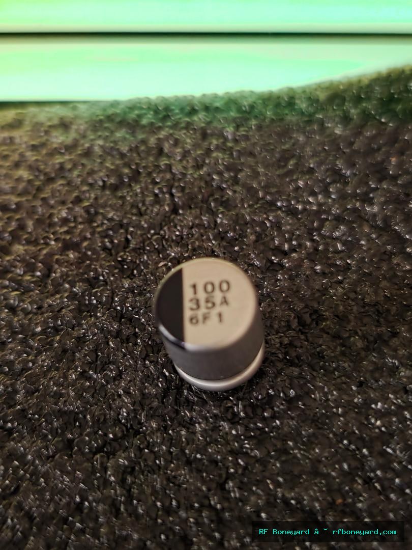 Panasonic ECE-V1VA101UP 100µF 35V SMD Aluminum Electrolytic Capacitors – 5 Pack