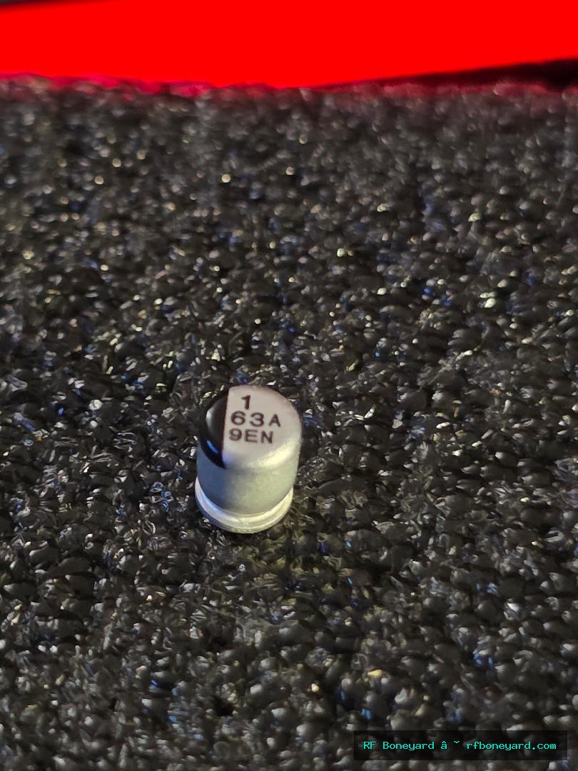 Panasonic ECE-V1JA010R 1µF 63V SMD Aluminum Electrolytic Capacitors – 5 Pack
