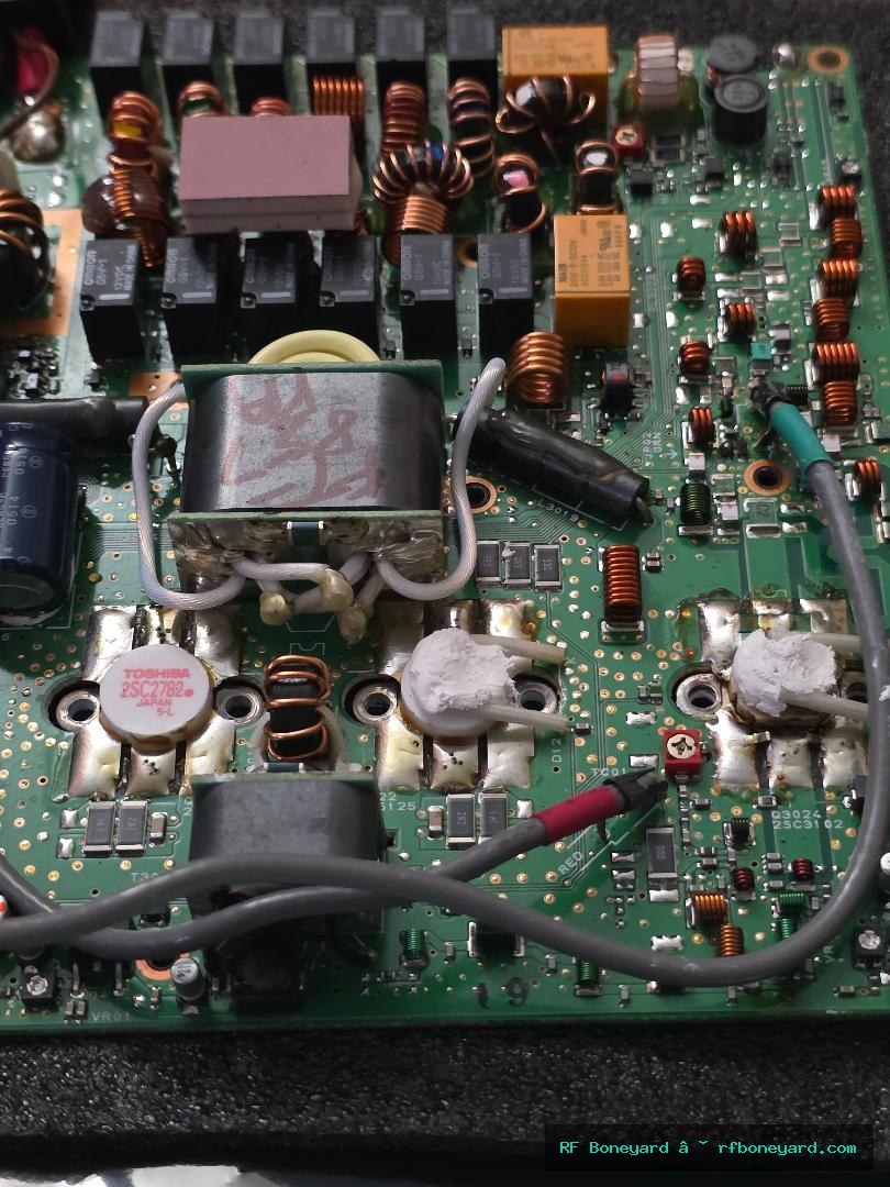 Yaesu FT-857 / FT-857D Final PA Unit Board – Tested Working – HF/VHF/UHF Power Amplifier Board
