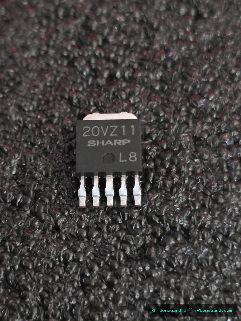 Sharp PQ20VZ1U / 20VZ1U Variable Output SMD Low Power-Loss Voltage Regulator