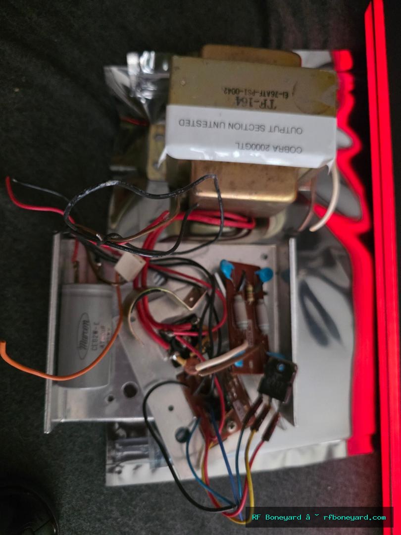Cobra 2000 GTL Output / Power Supply Section Assembly with TF-164 Transformer, Heat Sink & Rectifier Parts