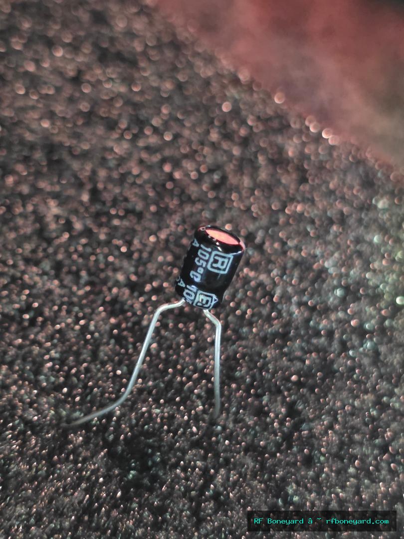 Rubycon 10µF 16V Radial Aluminum Electrolytic Capacitors NOS - 10 Pack