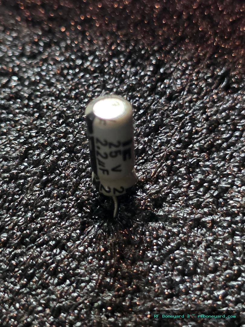 United Chemi-Con IC SME 2.2µF 25V Radial Electrolytic Capacitors Made in Japan NOS - 5 Pack