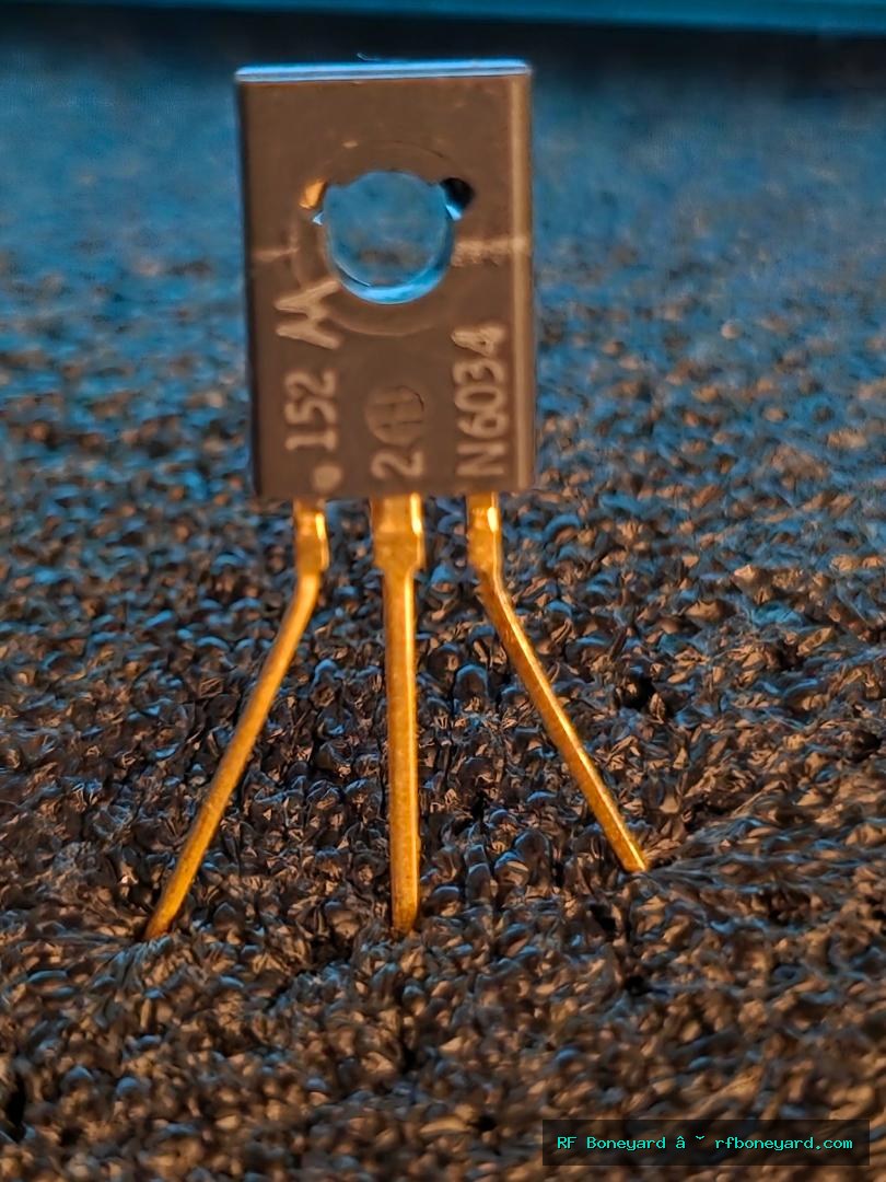 Motorola MPSA34 PNP Darlington Transistor TO-92 Vintage USA Semiconductor