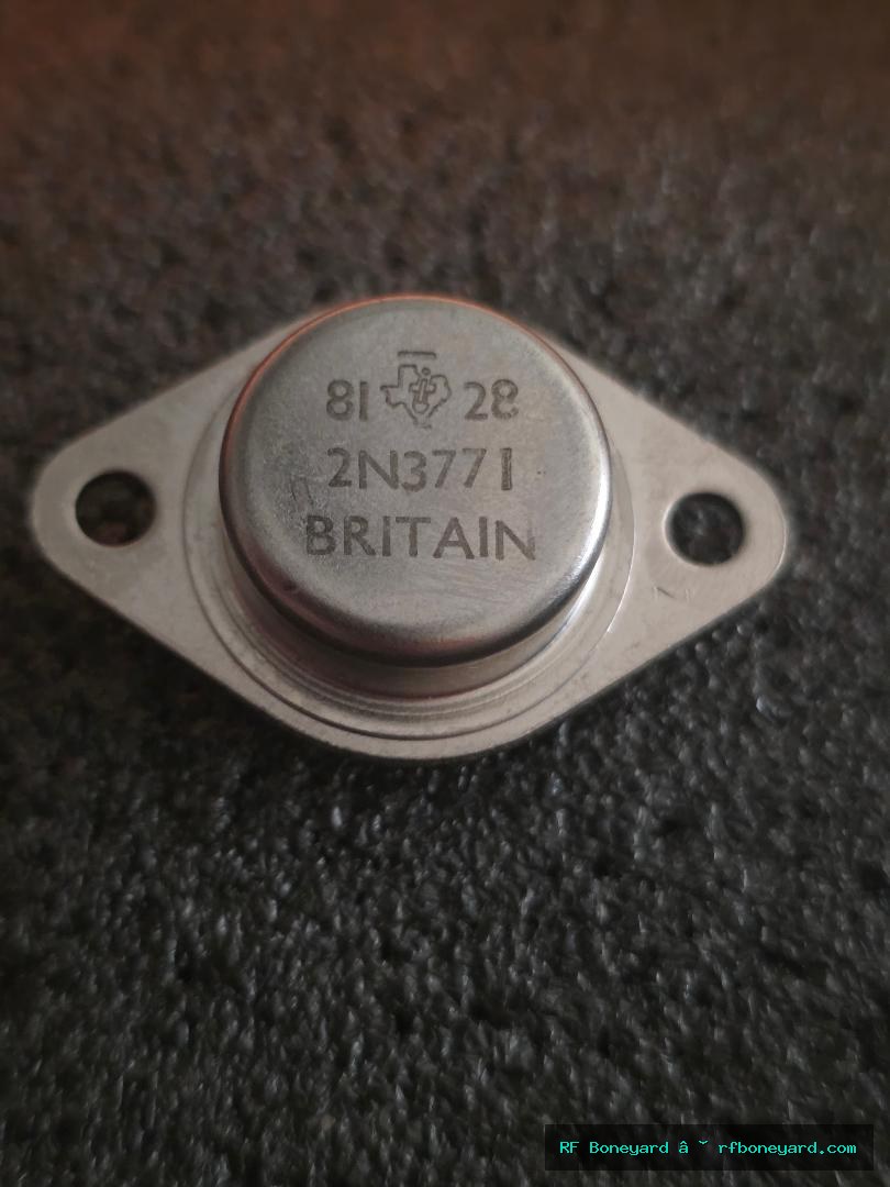 Texas Instruments 2N3771 NPN Silicon Power Transistor