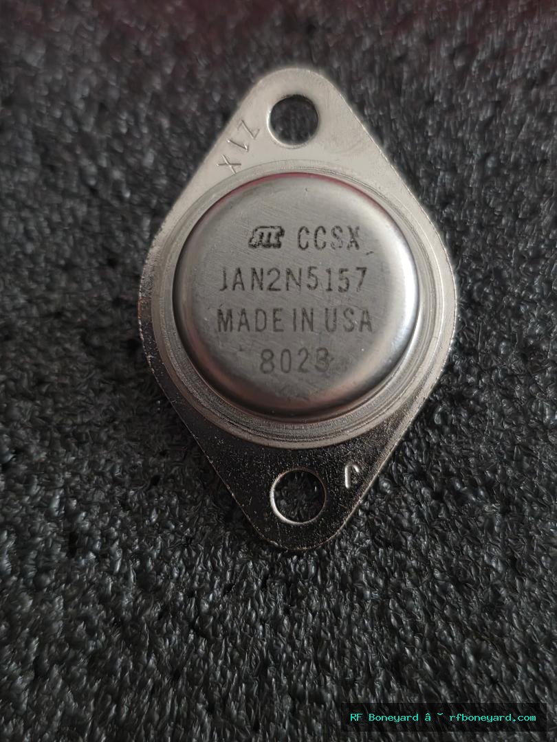 Microsemi CCS JAN2N5157 NPN Silicon Power Transistor TO-3 Metal Can Bench Tested Made In USA