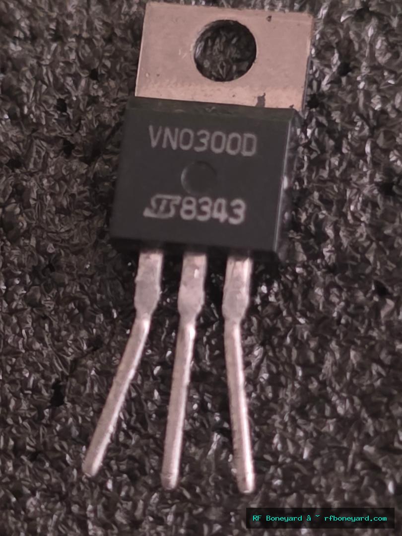STMicroelectronics VN0300D N-Channel Enhancement Power MOSFET TO-220 Tested PASS