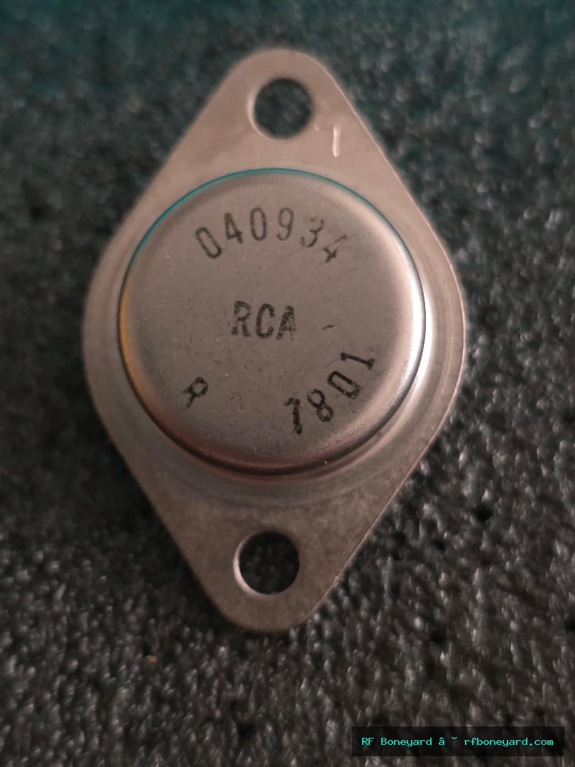 RCA 040934 Vintage TO-3 NPN Silicon Power Transistor Tested PASS USA