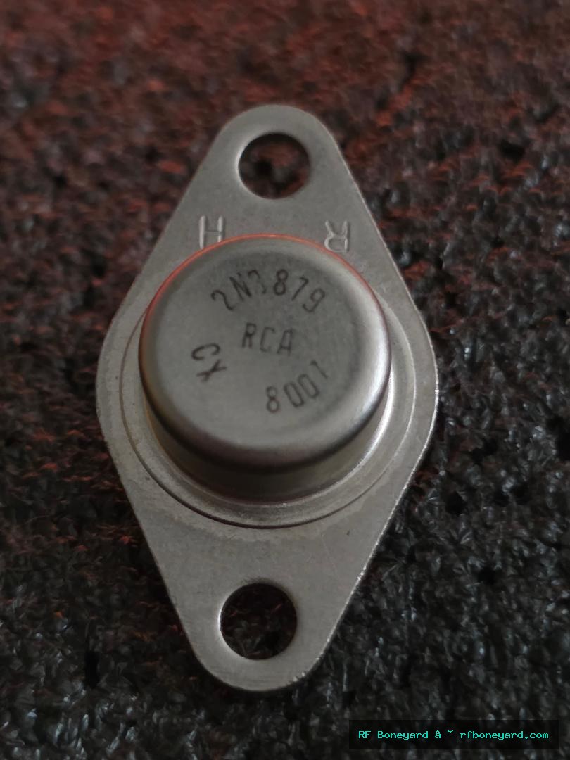 RCA 2N3879 Vintage TO-3 NPN Silicon Power Transistor