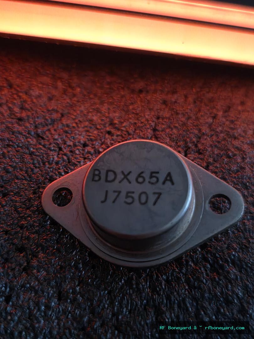 BDX65A Vintage TO-3 NPN Darlington Power Transistor