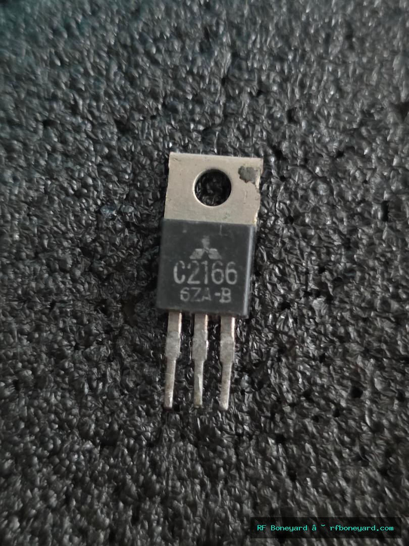 2SC2166 Original Pulled Mitsubishi Epitaxial Planar RF Transistor