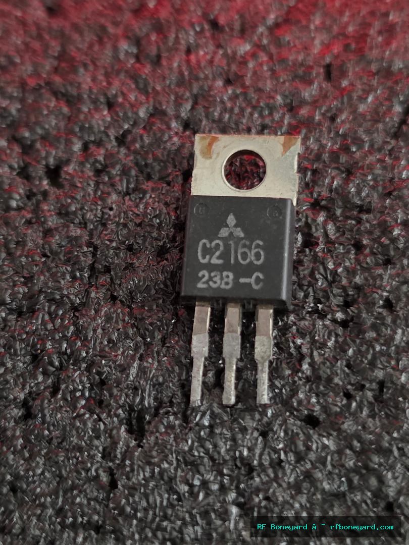 2SC2166 Original Pulled Mitsubishi Epitaxial Planar RF Transistor