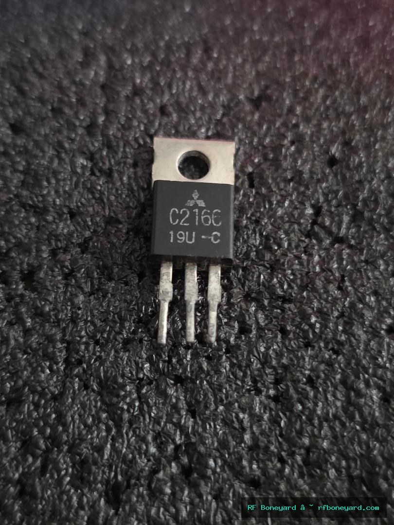 2SC2166 Original Pulled Mitsubishi Epitaxial Planar RF Transistor