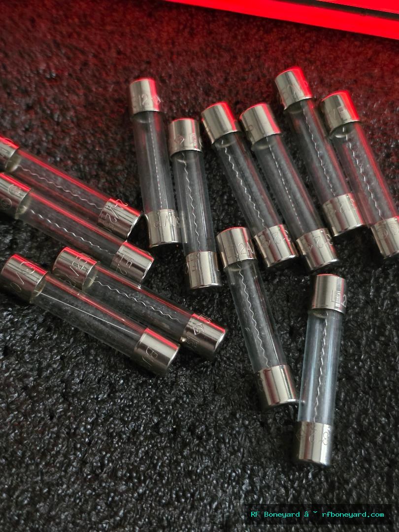 Littelfuse 312 Series 3AG Fast-Blow Glass Fuse 2A 250V — 12 Pack