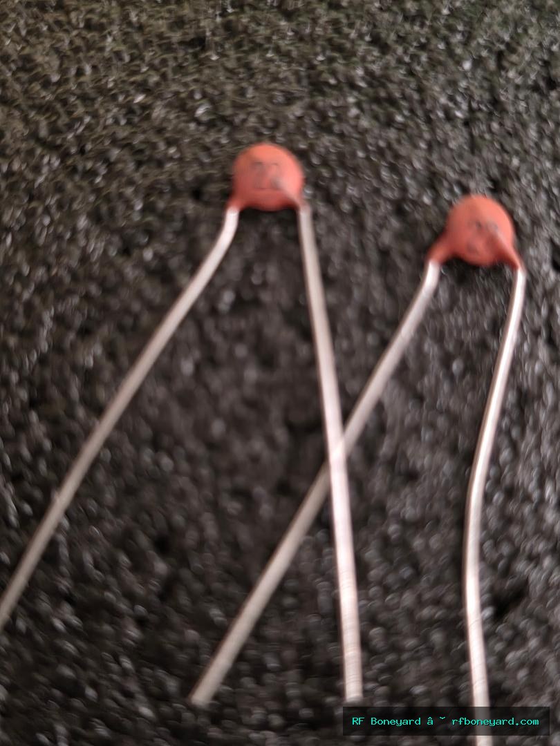 10-Pack 22pF 50V Ceramic Capacitors