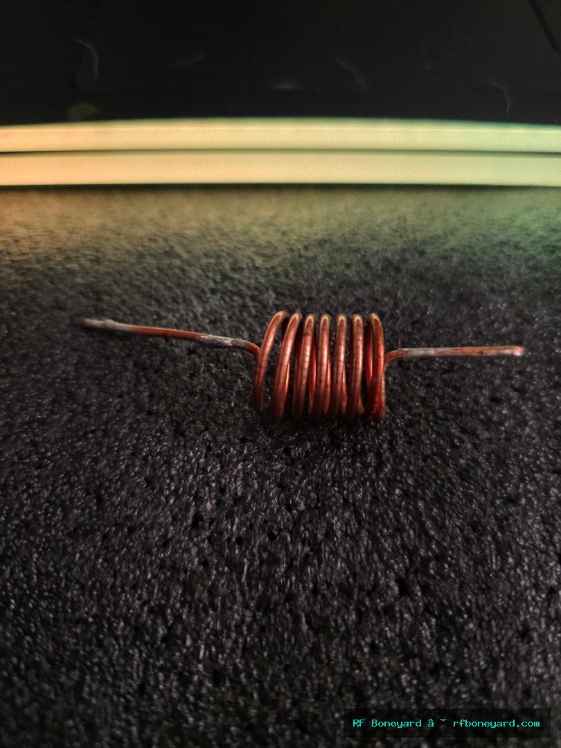 2.8uH Air-Core RF Inductor Coil