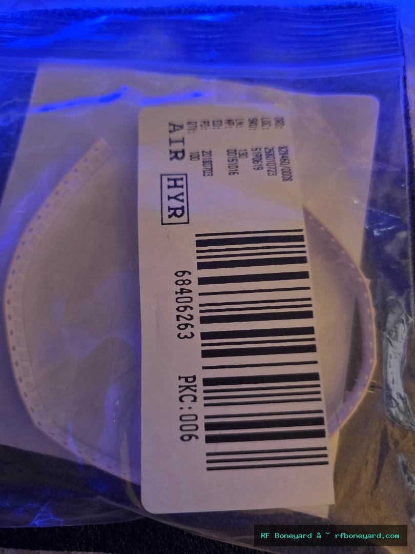 64-Piece Vishay 20 Ohm 5% 1210 SMD Resistors