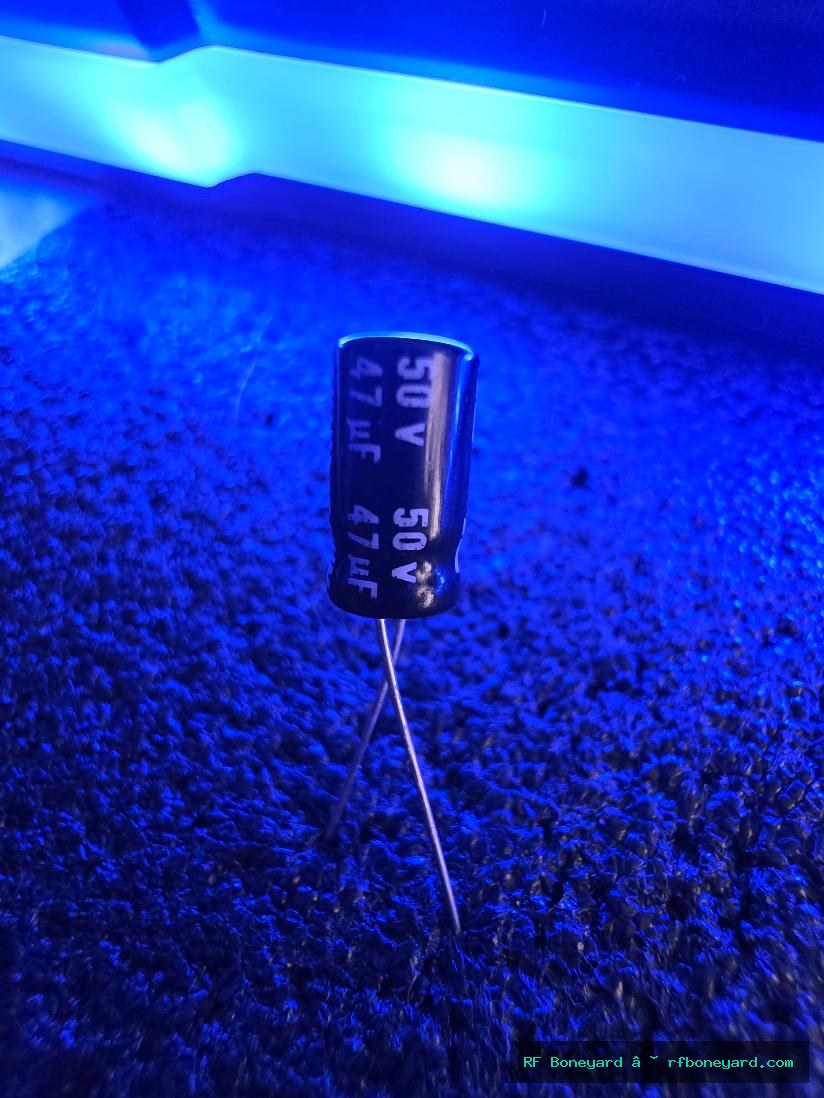 Illinois Capacitor 476CKH050M 47µF 50V Radial Electrolytic Capacitors - 5 Pack
