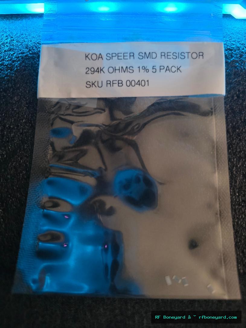 KOA Speer RK73H2BLTD2943F 294k 1% 1206 SMD Resistor – 5 Pack