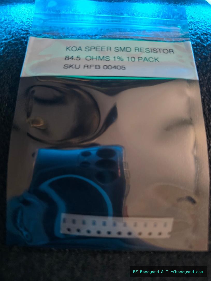 KOA Speer RK73H1JT84R5F 84.5 1% 0603 SMD Resistor – 10 Pack