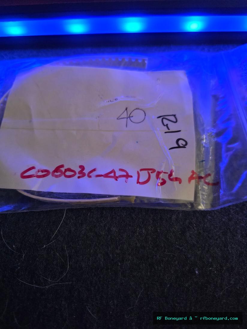 KEMET C0603C470J5GACTU 47pF 50V C0G NP0 0603 Ceramic Capacitors 40pcs
