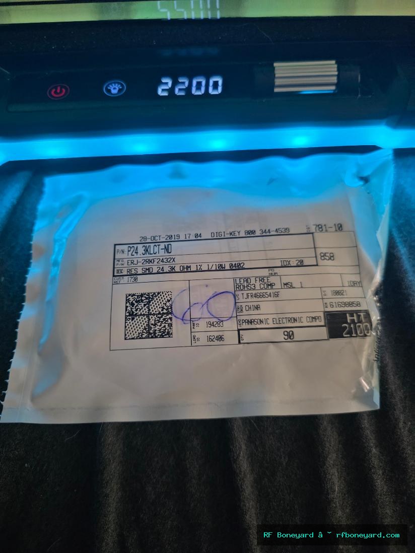Panasonic ERJ-2RKF2432X 24.3k Ohm 1% 1/10W 0402 SMD Resistors 60pcs