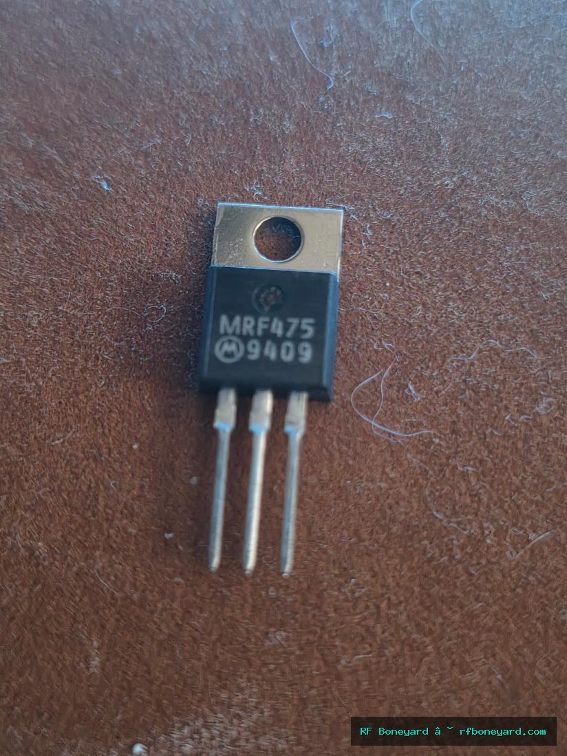 Motorola MRF475 NPN RF Power Transistor 12W 30MHz CB Radio Final RF Parts Stock Bench Tested