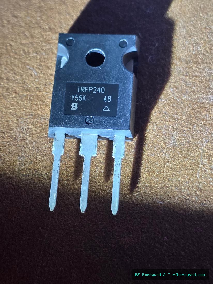 International Rectifier IRFP240 N-Channel Power MOSFET 200V 20A TO-247 Bench Tested