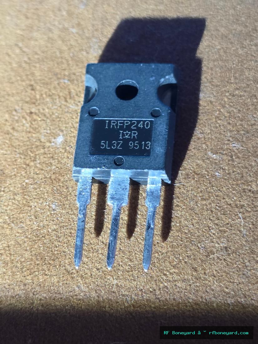 International Rectifier IRFP240 N-Channel Power MOSFET 200V 20A TO-247 Bench Tested