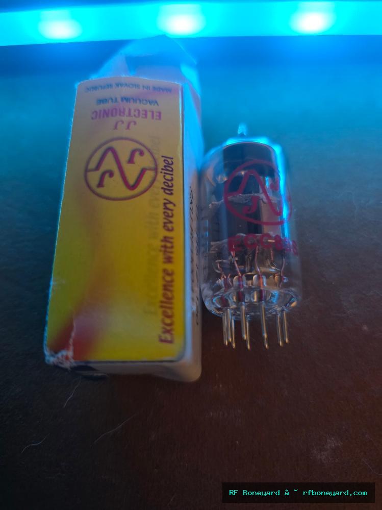 JJ Electronic ECC83S 12AX7 7025 High Gain Dual Triode Vacuum Tube Tested Strong