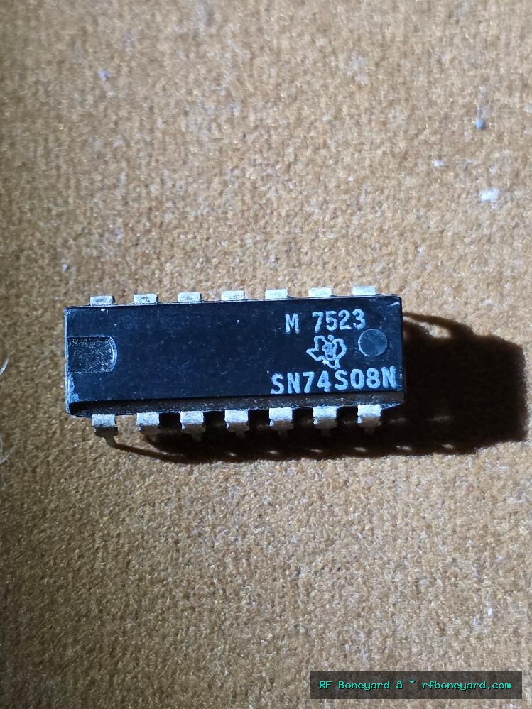 Texas Instruments SN74S08N Quad 2-Input AND Gate Schottky TTL IC DIP-14 Vintage – 1 Piece