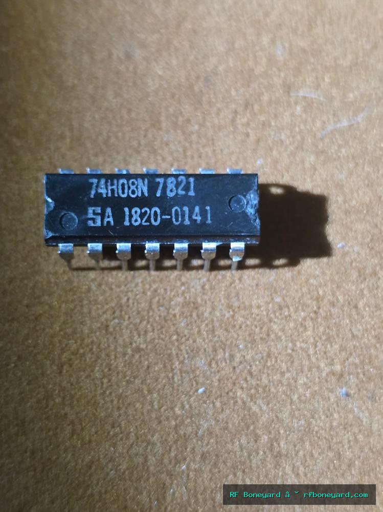 Hewlett-Packard HP 1820-0141 74H08N Quad 2-Input AND Gate High-Speed TTL IC DIP-14 Vintage NOS – 1 Piece