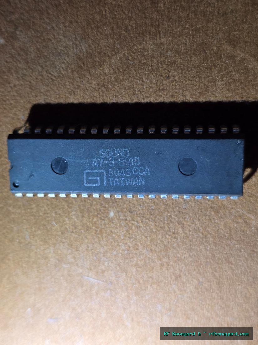 General Instrument AY-3-8910 Programmable Sound Generator Arcade IC DIP-40 NOS 1 PCS