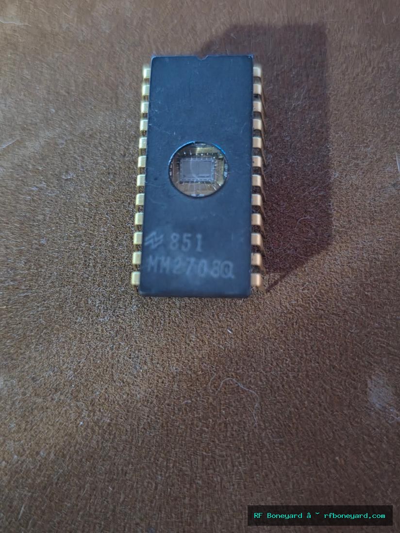 National Semiconductor MM2716Q 16K UV EPROM Ceramic DIP-24 Gold Leads Arcade IC NOS 1 PCS