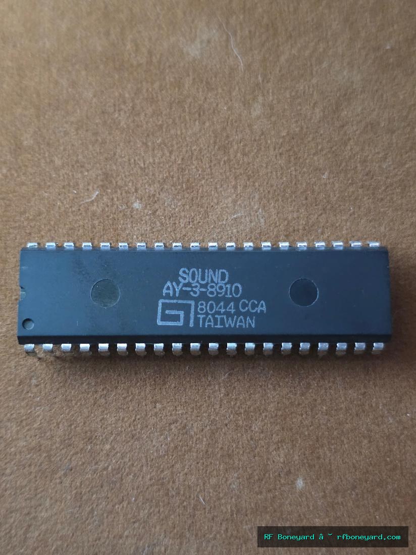 General Instrument AY-3-8910 Programmable Sound Generator Arcade IC DIP-40 NOS 1 PCS