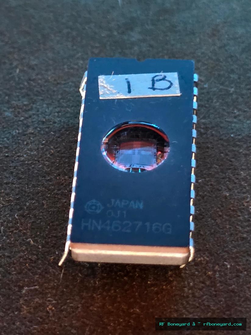 Hitachi HN462716G 2716 16Kbit UV EPROM Ceramic Arcade Memory IC NOS 1 PCS